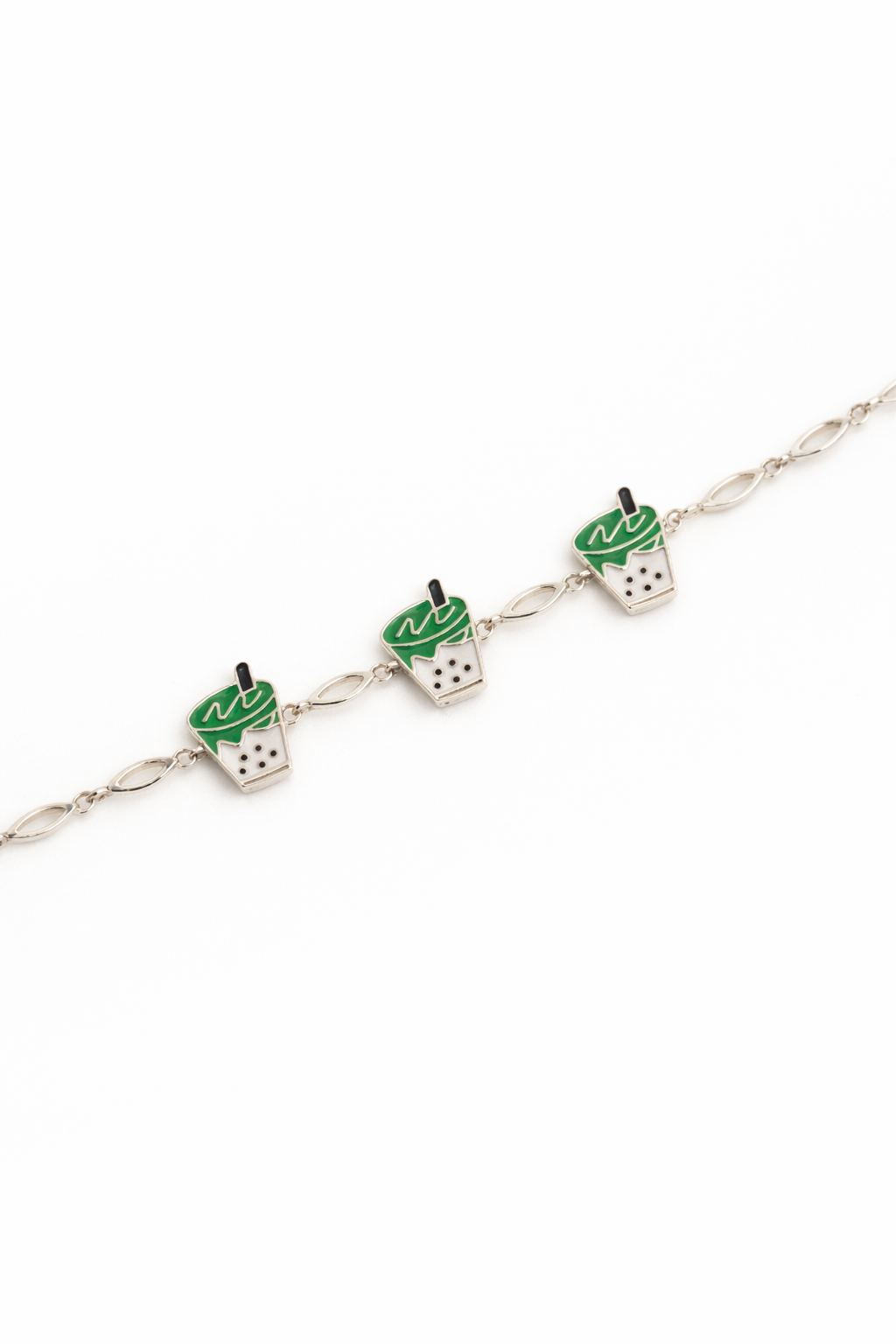 Bubble Tea Charm Bracelet