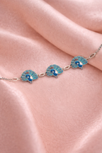 Peacock Charm Bracelet