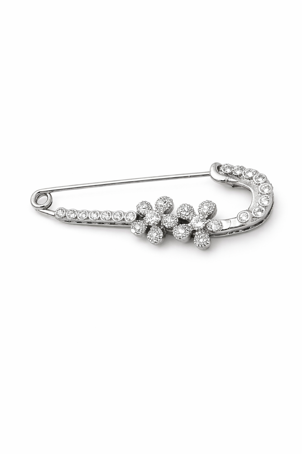 Floral Safety Pin