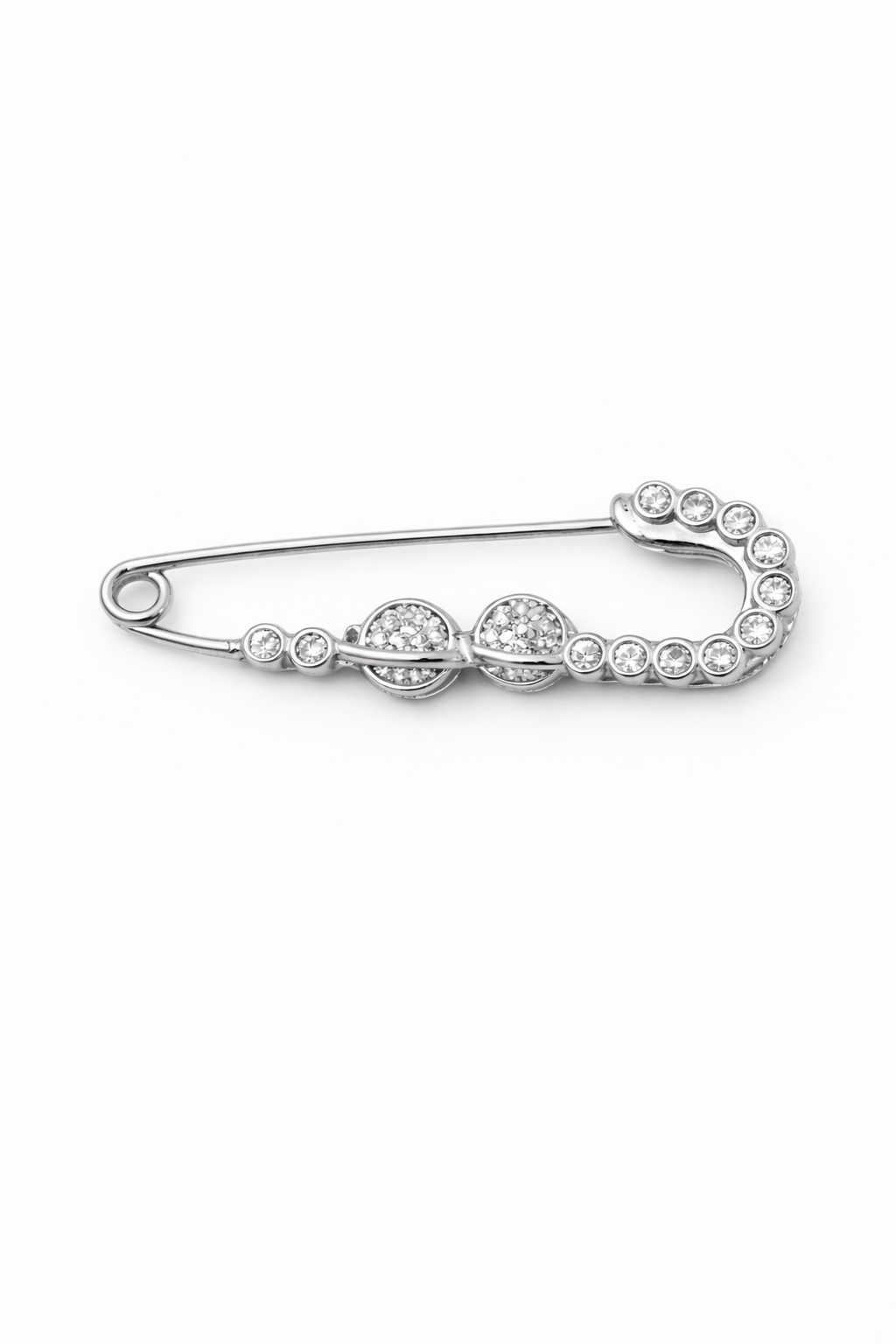 Classic Crystal Safety Pin