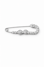 Classic Crystal Safety Pin