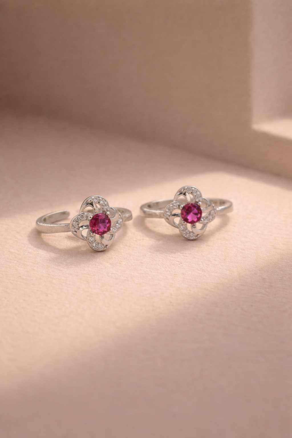 Bloom Floral Toe Ring