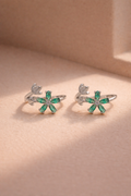 Bloom Floral Toe Ring Silver