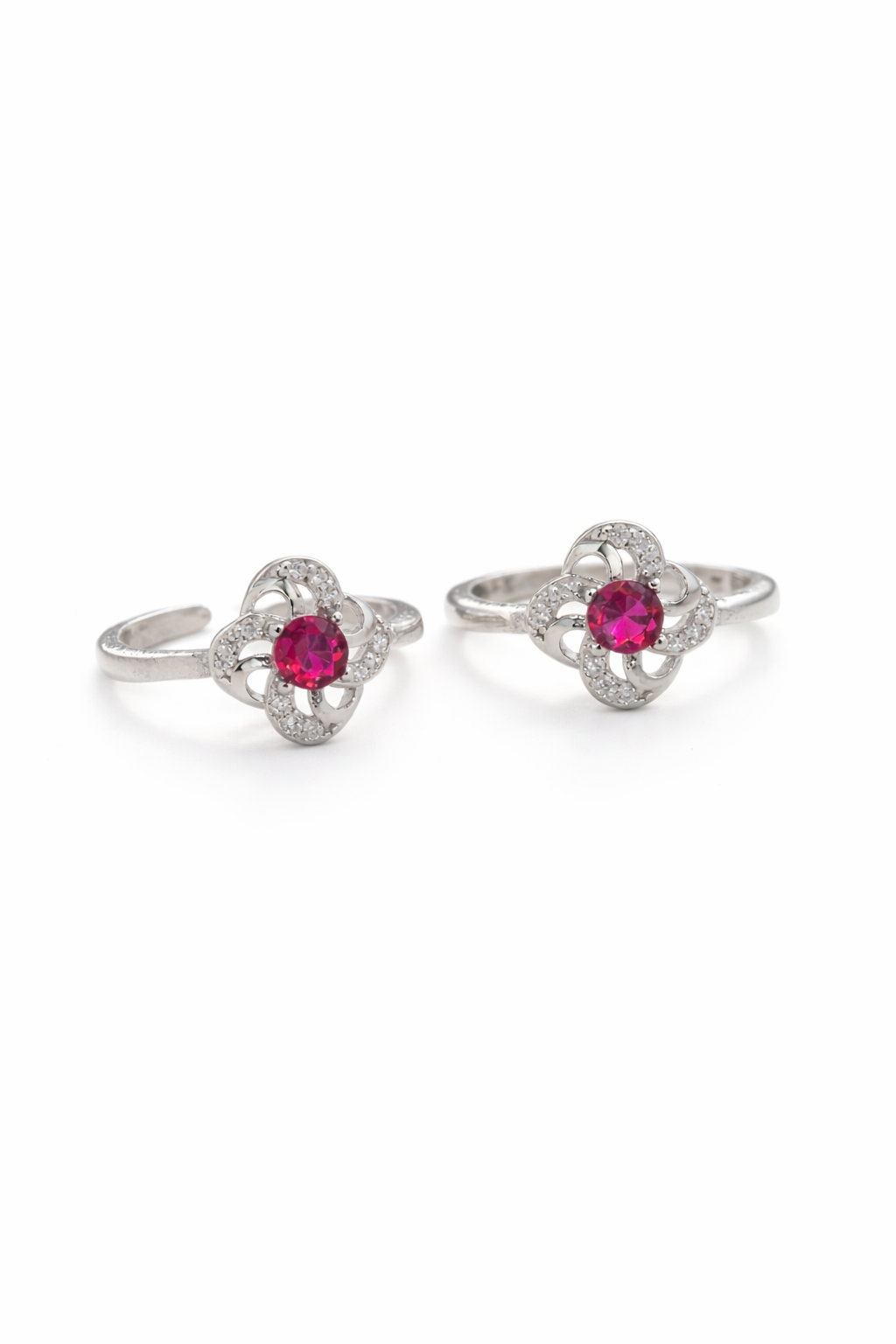 Bloom Floral Toe Ring