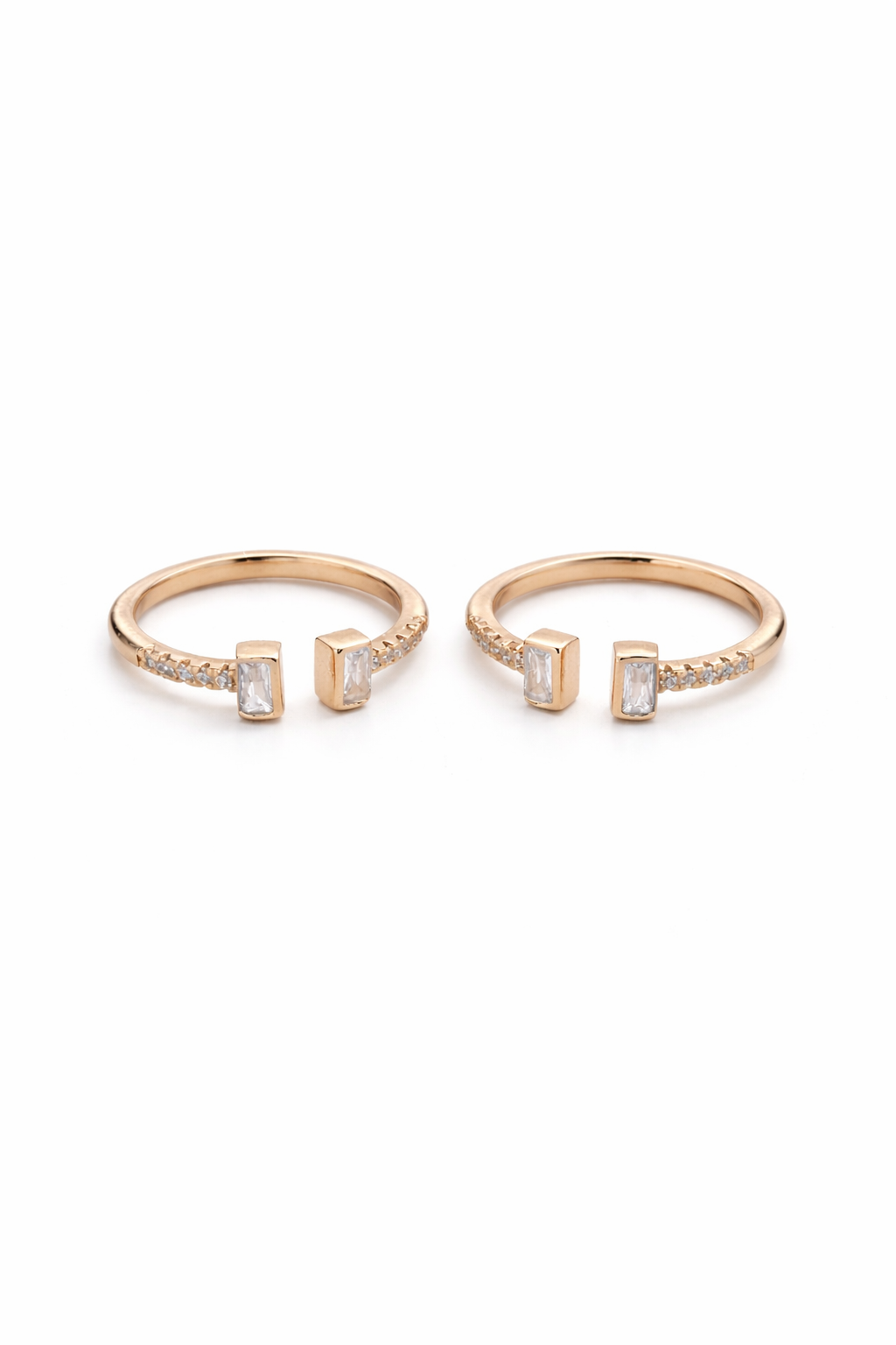 Cut Duo Toe Ring