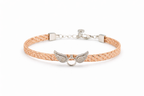 Wing Charm CZ Bracelet