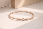 Infinity Loop CZ Bangle