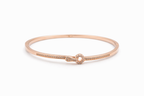 Infinity Loop CZ Bangle