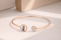 Evil Eye Open Bangle