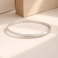 Sleek Diamond Line Bangle