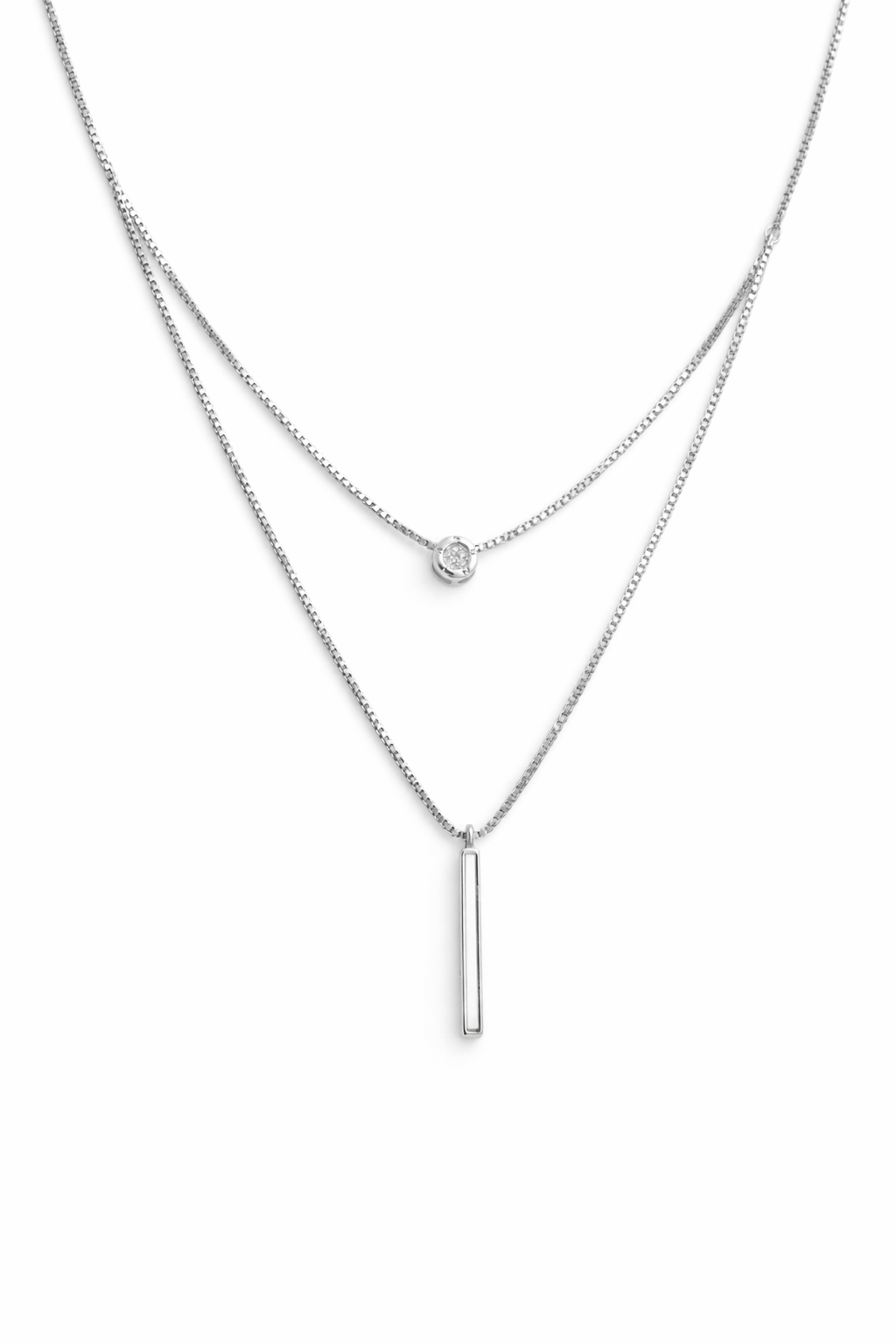 Layered Bar Pendant