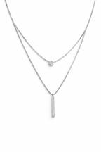 Layered Bar Pendant