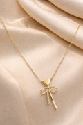 Ribbon Bow Pendant