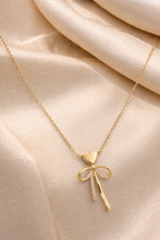 Ribbon Bow Pendant