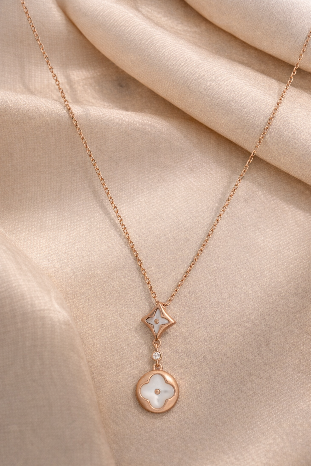 Floral Drop Pendant