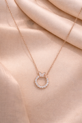 Butterfly Circle Pendant