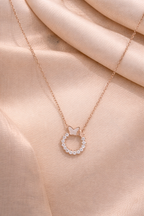 Butterfly Circle Pendant