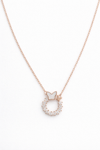 Butterfly Circle Pendant