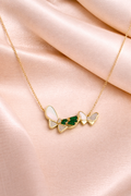 Butterfly Gem Necklace