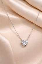 Heart Solitaire Pendant