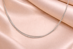 Silver Multi Chain Necklace