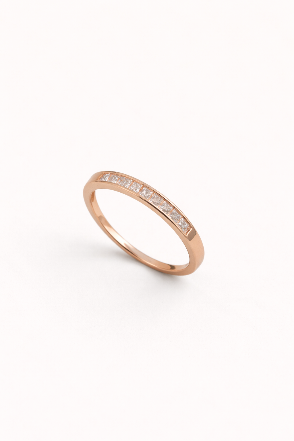 Minimal Rose Gold Band