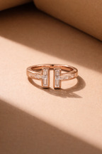 Twin Bar Ring