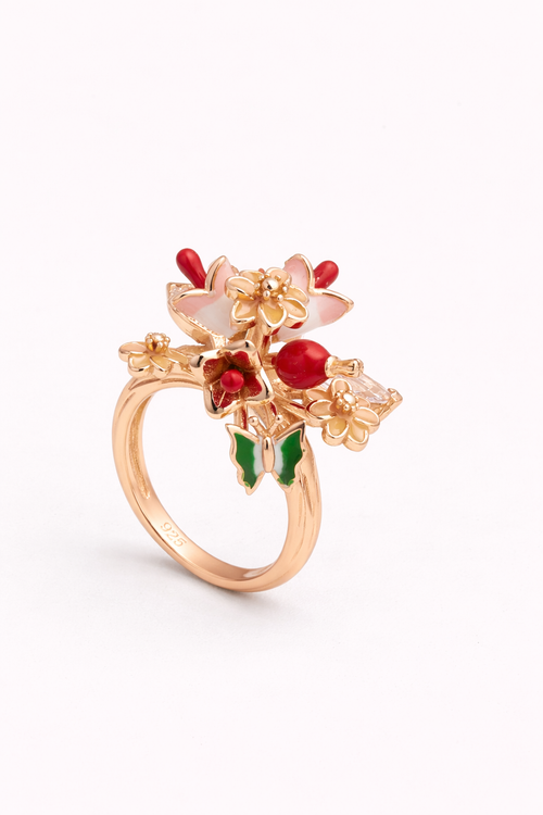 Blossom Garden Statement Ring