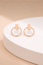 Classic Hoop Drop Earrings