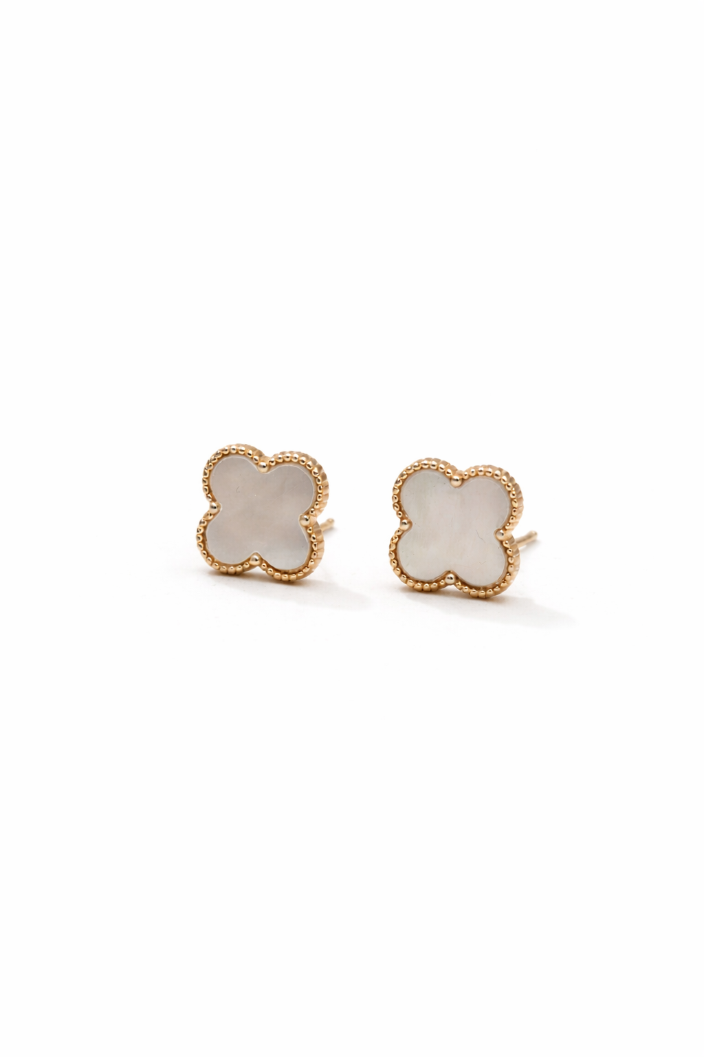 Pearl Clover Studs