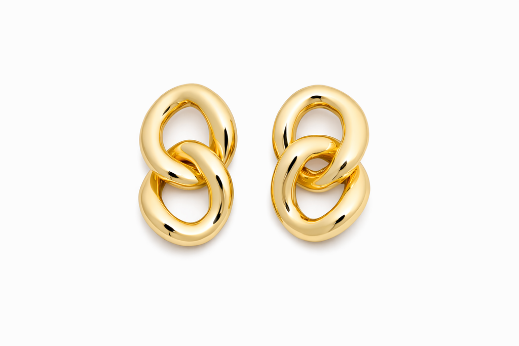 Bold Chain Link Studs