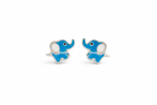 Blue Elephant Studs