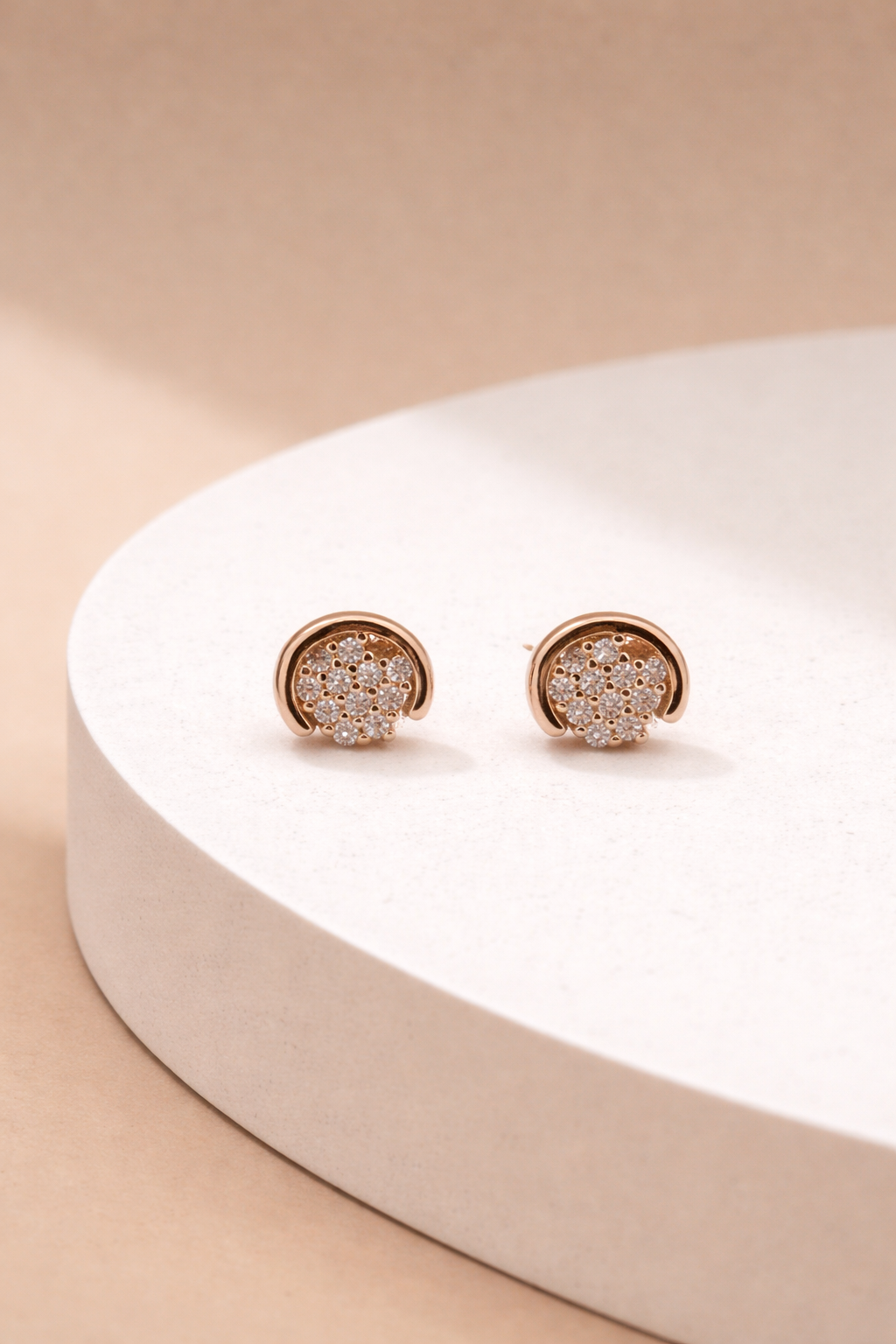 Crystal Cluster Studs