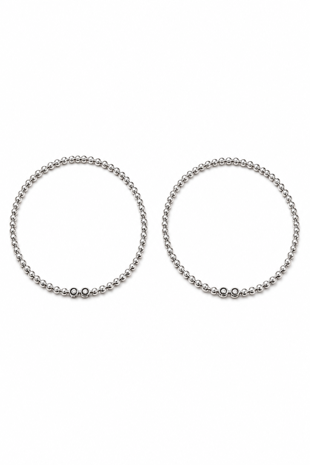 Twin Spark Bead Anklet