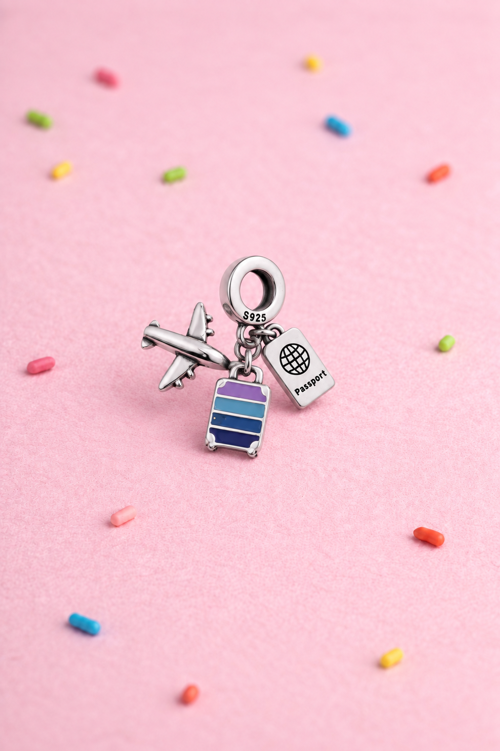 Wanderlust Travel Charm