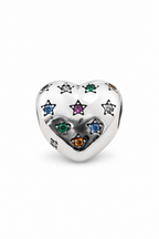Cosmic Heart Charm
