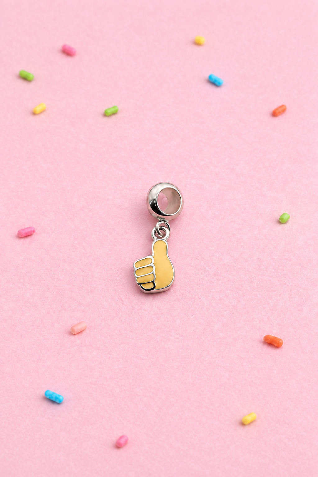 Sunny Thumbs-Up Charm