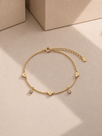 Golden Heatbeat Bracelet
