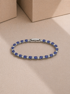 Midnight Spark Tennis Bracelet