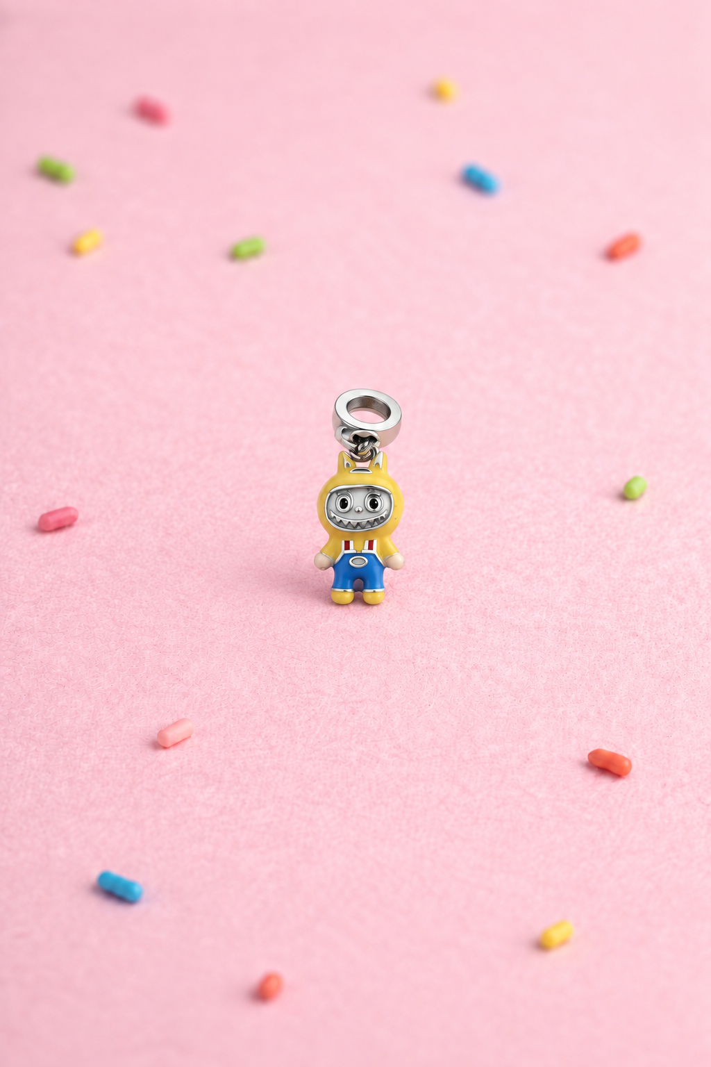 Yellow Labubu Charm