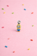 Yellow Labubu Charm