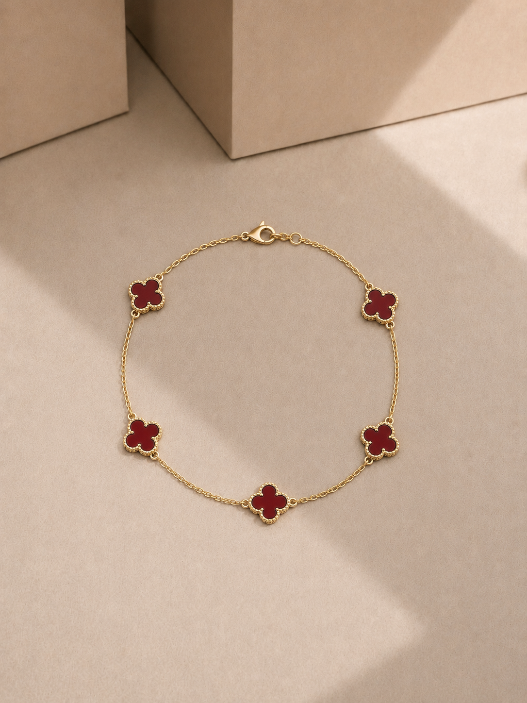 Cherry Clover Bracelet