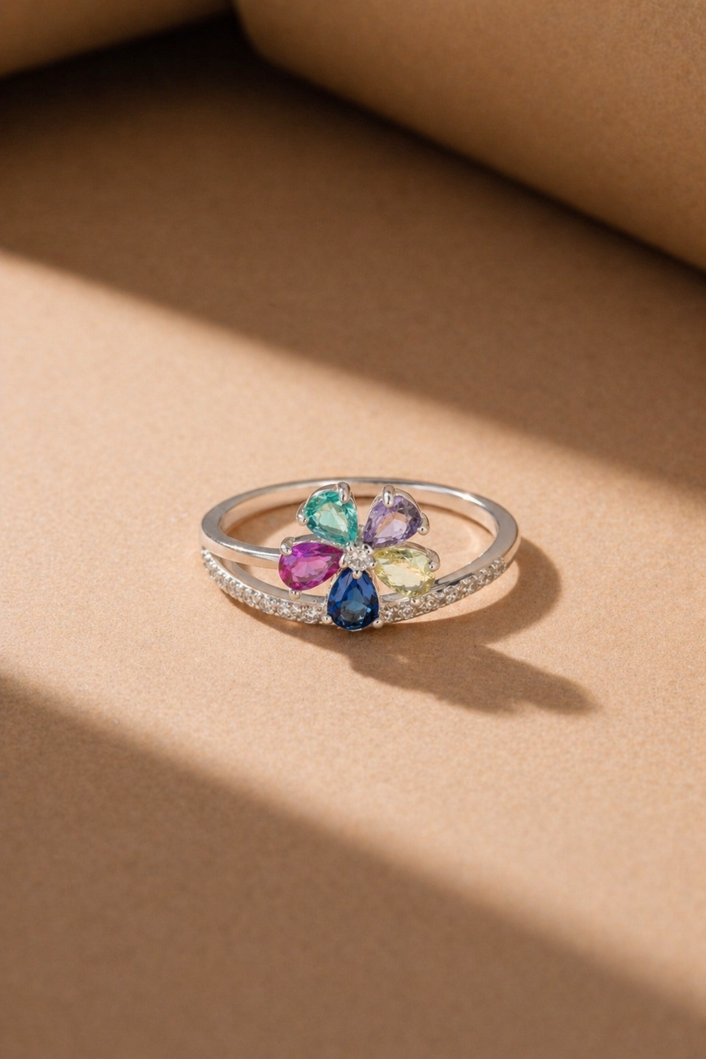 Colour Petal Ring