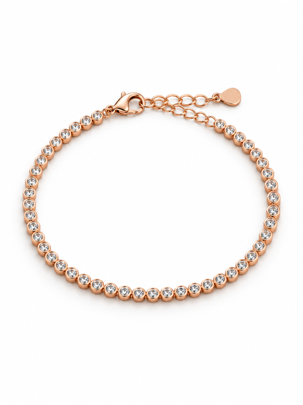 Rose Radiance Tennis Bracelet