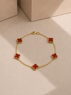 Cherry Clover Bracelet