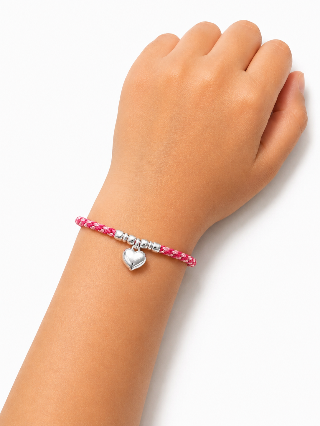 Silver Heart Rakhi