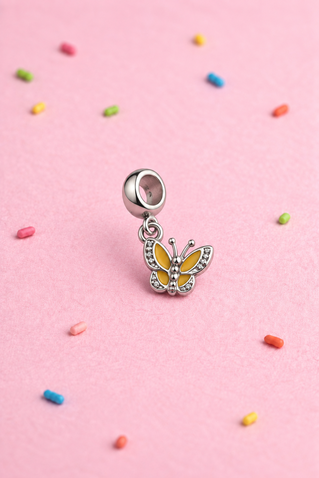 Golden flutter Charm