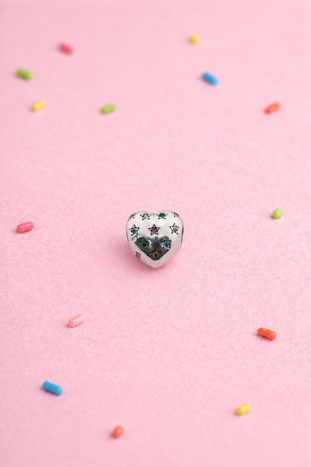 Cosmic Heart Charm