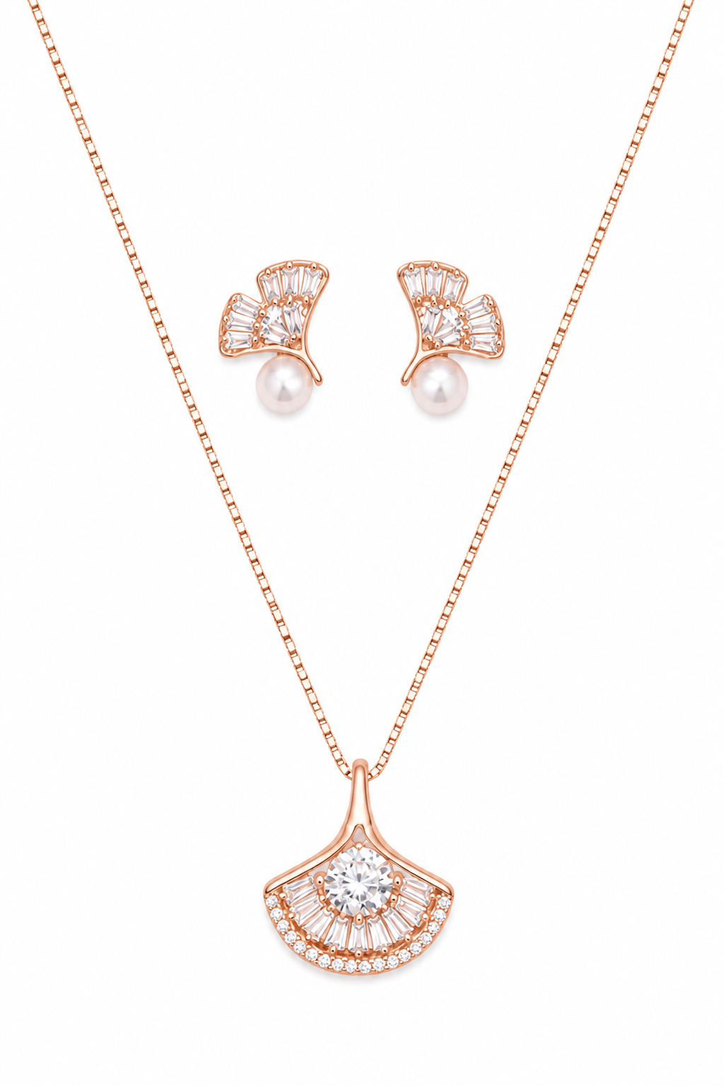 Radiant Fan Pearl Set