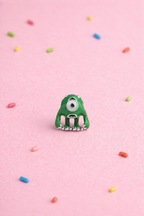 Green Cyclops Monster Charm